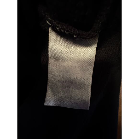 Frank & Eileen TEE LAB Black Raw Edge Hoodie - Medium - Picture 6 of 6